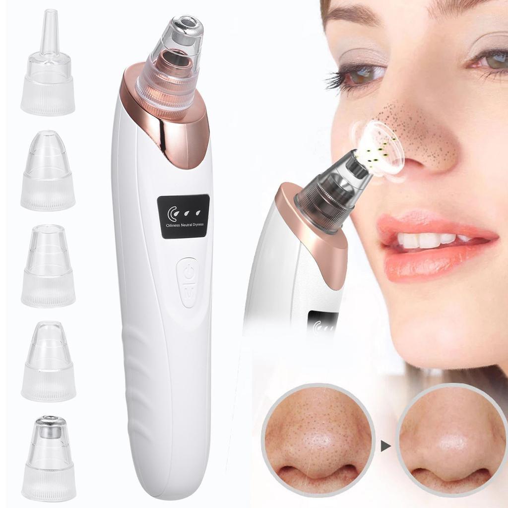 Electric Suction Blackhead Instrument Home Beauty Instrument Blackhead Pore Cleaning (rechargable) - Shumeldi