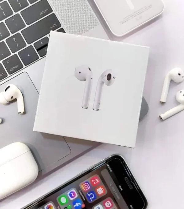 Airpods 2 Generation Latest At Best Price / Earphones / Airbuds / Wireless Earphones /bluetooth Headphone/ Stylish Earphone - Shumeldi