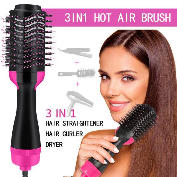 One Step Hot Air Brush (dryer + Styler) 3 In 1 - Shumeldi