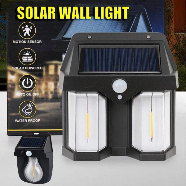 Outdoor Solar Wall Lamp Outdoor Tungsten Lamp Induction Garden Lamp Garden Villa Night Lamp - Shumeldi